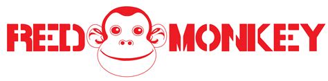 Logo Red Monkey v1 (12) Monkey, ? Logo, Red, Jumpsuit, Monkeys, At Sign