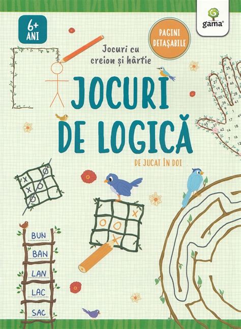 Jocuri de logica de jucat in doi - 9786060563457 - Libris