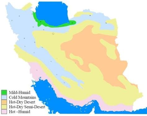 3 Climate map of Iran Source: www.etemadbana.com | Download Scientific ...