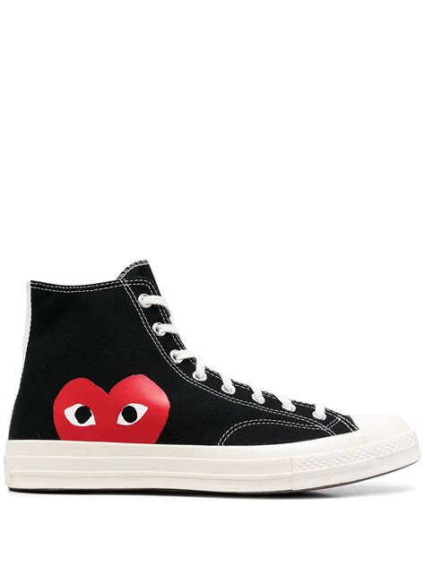 Comme Des Garçons Play x Converse Chuck Taylor 70 high-top Sneakers ...