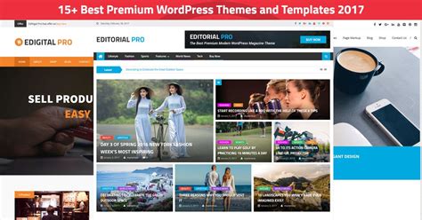 15+ Best Premium WordPress Themes and Templates 2017 | Premium wordpress themes, Wordpress theme ...