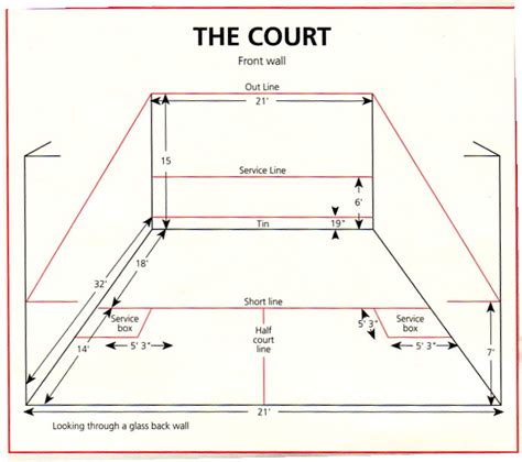 Squash Court Floor Plan - floorplans.click