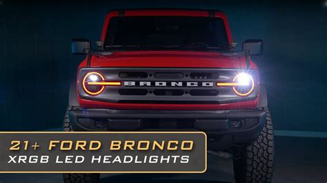 NEW Morimoto Bronco Headlights are here! | Morimoto XRGB Headlights - YouTube