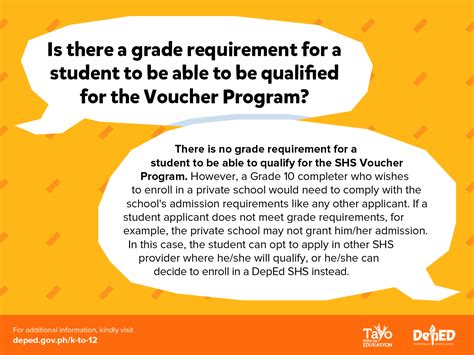 Some Questions on the Senior High School Voucher Program | DepEd La ...