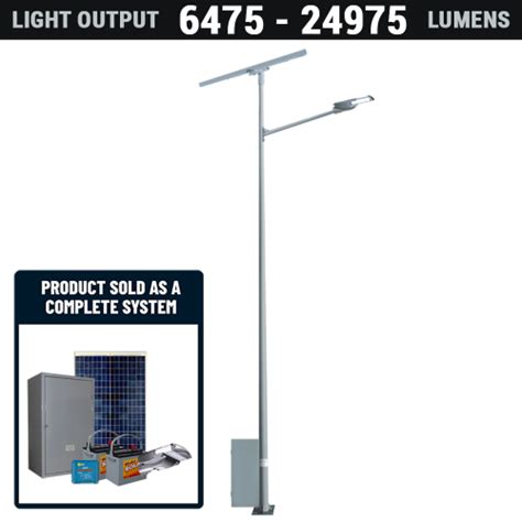 Solar Parking Lot Lights, Poles & Systems