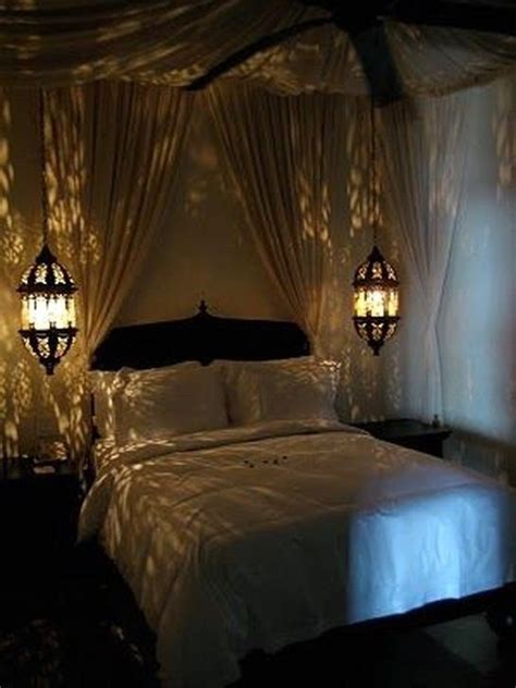 60 Modern And Romantic Bedroom Lighting Decor Ideas | Guest bedroom ...