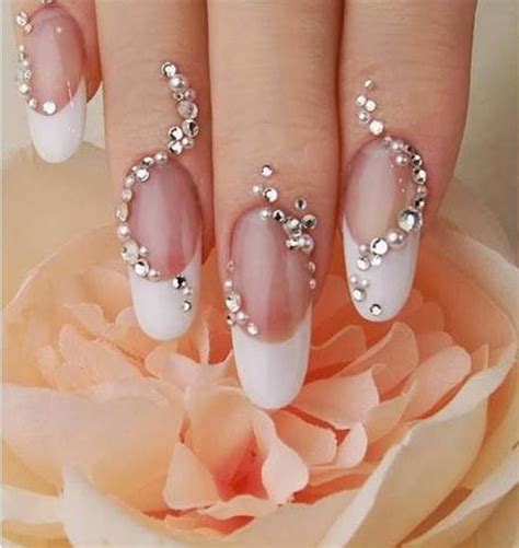 50 Stunning Bridal Nail Art Designs to Rock at Your Wedding! | Bridal Look | Wedding Blog