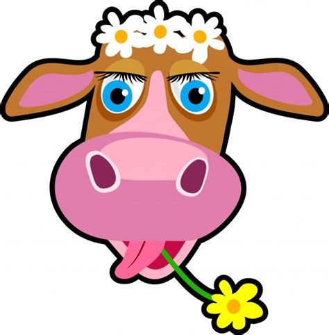 Cartoon Cow Clipart Free Stock Photo - Public Domain Pictures