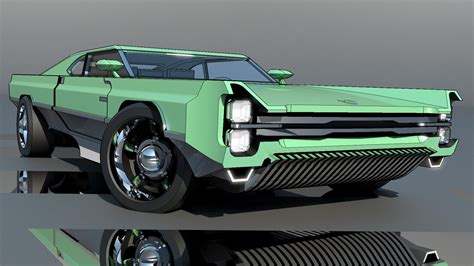 ArtStation - Muscle 131, Seth Witte | Futuristic cars, Concept car ...