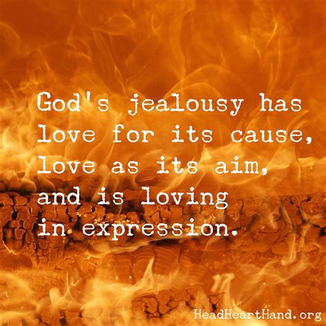 God's Sinless Jealousy | HeadHeartHand Blog