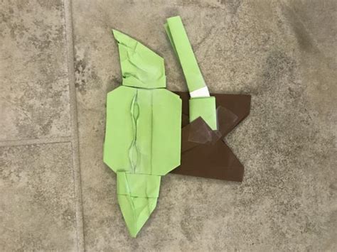 cover yoda that is easy | Origami Yoda