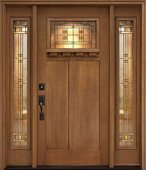 Mission Style Homes And Doors Inspirations 12 | Craftsman front door, Craftsman front doors ...