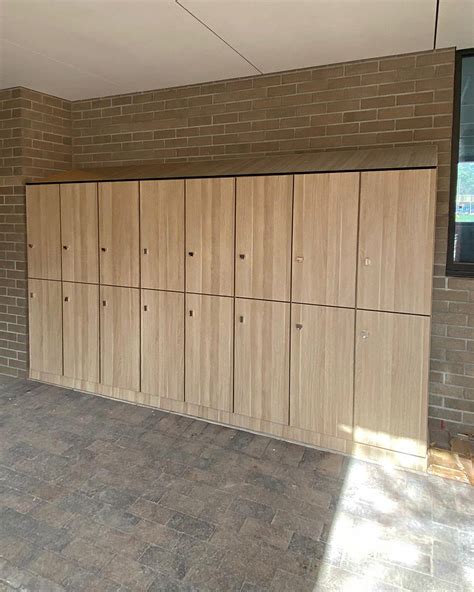 Waverley Christian College (Wantirna South) - Laminate Lockers Build and Installation - IntraSpace