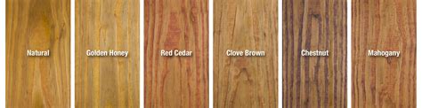 Stain Colors - One Time Wood