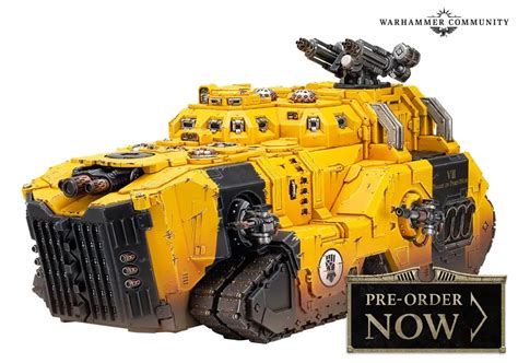 Forge World Announces Upgraded Vehicles for Space Marines in Age of ...