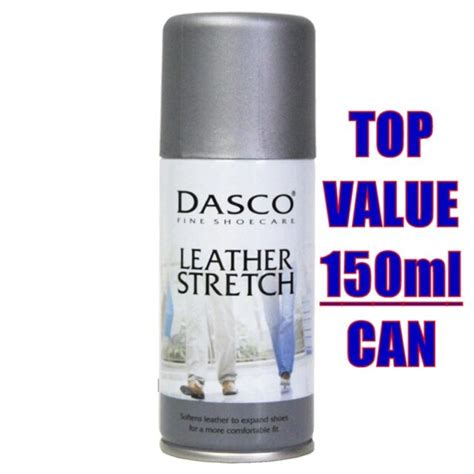 Dasco Shoe Stretcher Spray 150ml Leather Stretch Shoes Boot Pain Relief ...