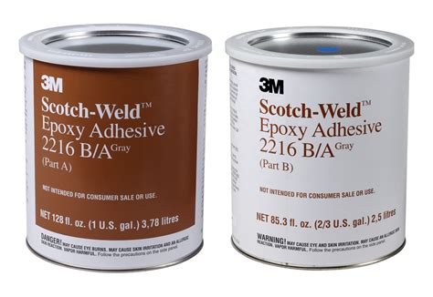 3M Adhesive - 2 Part Epoxy - Grey - Can / 2216 Series *SCOTCH-WELD