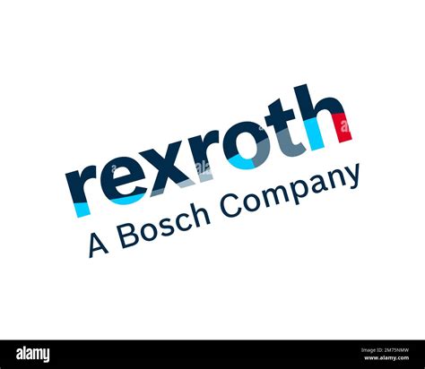 Bosch Rexroth, rotated logo, white background Stock Photo - Alamy