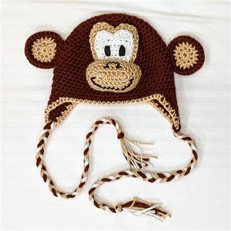 Free crochet sock monkey hat pattern – Artofit