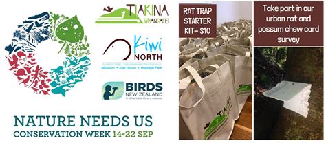 Conservation Week - Tiakina Whangarei, Kiwi North and Birds NZ at the ...