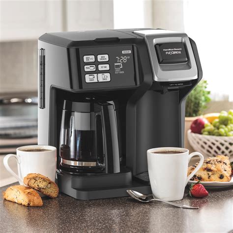 Customer Reviews: Hamilton Beach FlexBrew 12-Cup Coffee Maker Black ...