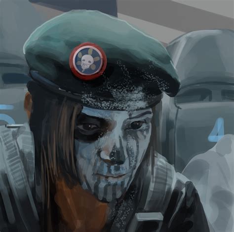 Caveira from Rainbow 6 Siege - (HRS 11/100) by Ozbren on Newgrounds