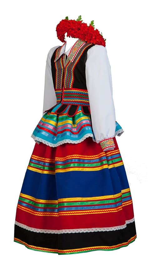 Amazon.com: Polish costume women folk dress Poland: Handmade