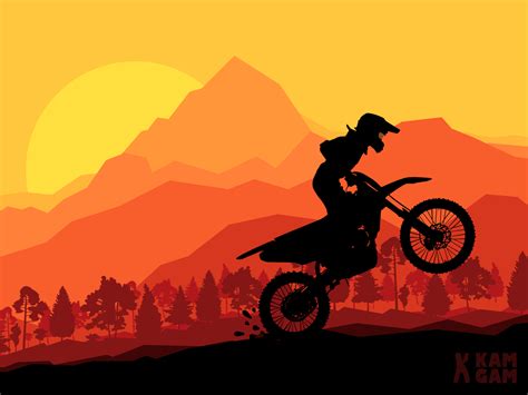 Sunset Bike Racer - Unity Connect