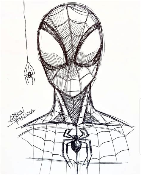 Pin on Geeky Side | Spiderman art sketch, Marvel art drawings ...