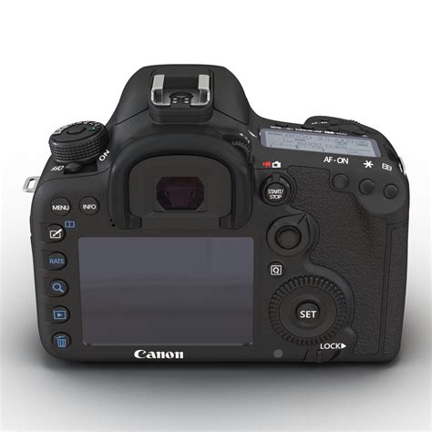 canon eos 7d mark 3d model