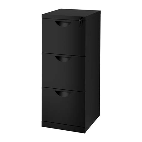 ERIK File cabinet - black - IKEA