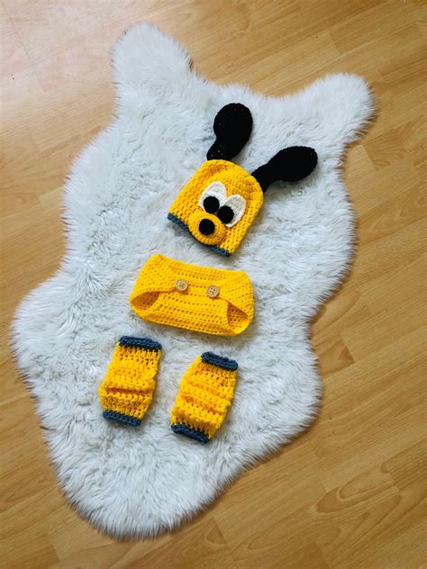 Pluto Disney Costume for Photo Shoot From 0 to 18 Months - Etsy