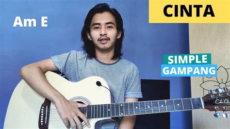 CHORD SIMPLE GAMPANG (Cinta - Vina Panduwinata) (Tutorial Gitar) - YouTube