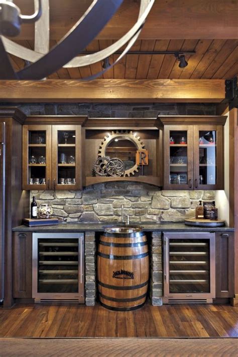 20 Amazing Rustic Basement Design Ideas - Decoration Love