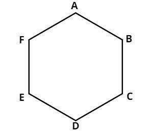 In a convex hexagon, prove that the sum of all the interior angles is equal to twice the sum of ...