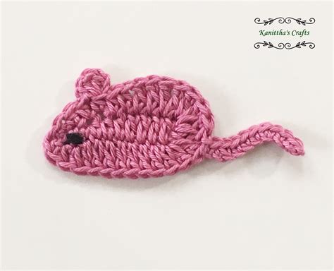 Crochet Mouse Applique Sew on Patches for Kids Crochet - Etsy | Crochet ...