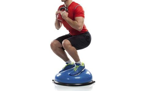 Why You’ll Never Get Strong Doing Squats on a Bosu Ball