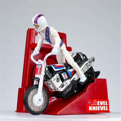 1970s Evel Knievel Stunt Cycle Toy reissued - Retro to Go | Stunt cycling, Evel knievel stunt ...