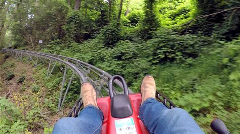 Gatlinburg Mountain Coaster on-ride HD POV @60fps - YouTube