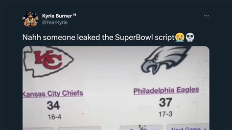 Leaked Super Bowl Script 2024 Free - Tracy Harriett