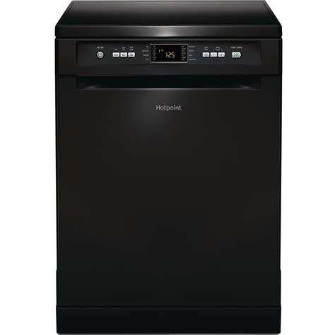 Hotpoint dishwasher: full size, black color - FDFEX 11011 K | Hotpoint