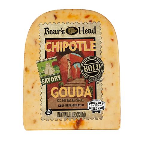 Boar's Head Bold Chipotle Gouda Cheese - Shop Cheese at H-E-B