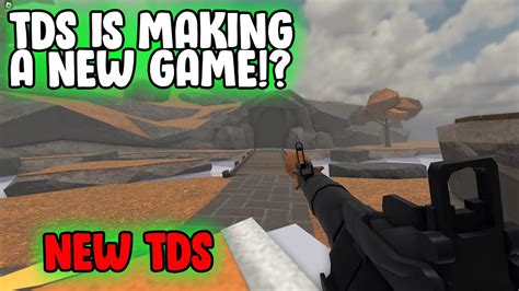 TDS IS MAKING A NEW GAME? | Tower Defense Simulator | ROBLOX - YouTube