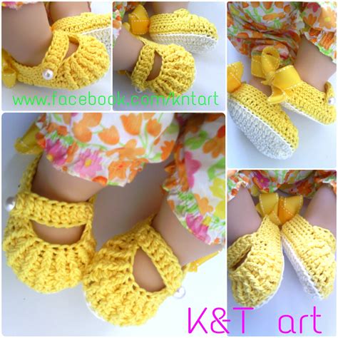 "The difference is in the details": Crochet baby shoes pattern