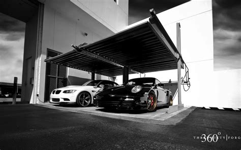 bmw, Vs, Porsche Wallpapers HD / Desktop and Mobile Backgrounds