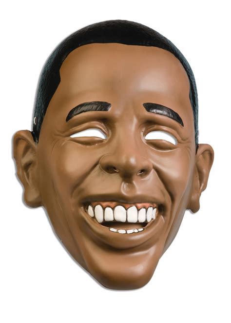 Plastic Mask Obama Mens Barack Obama Costumes Mask Standard Size | eBay