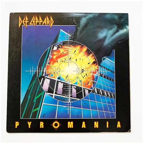 Vintage Def Leppard Pyromania Vinyl Record LP 1983 Album - Etsy