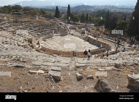 Theatre of Dionysus Stock Photo - Alamy