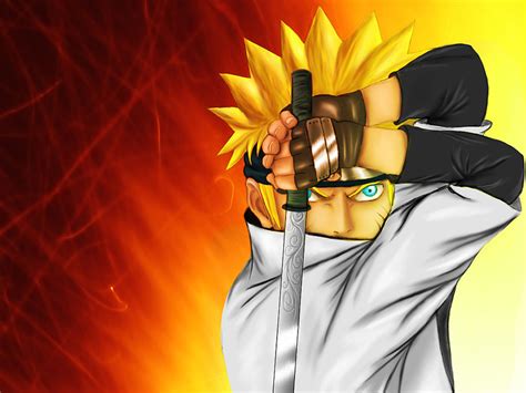 Naruto Shipuden With Sword Wallpaper