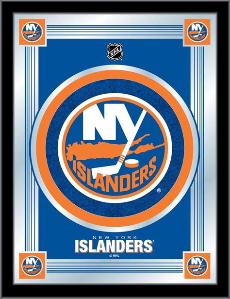 New York Islanders NHL Logo Mirror - Visit SportsFansPlus.com for ...